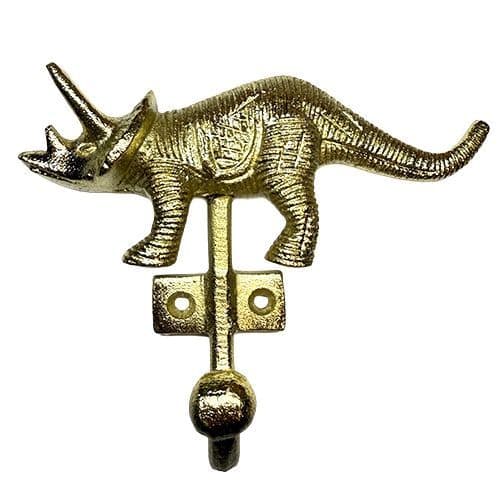 LARGE Dinosaur Trice Hook - GOLD