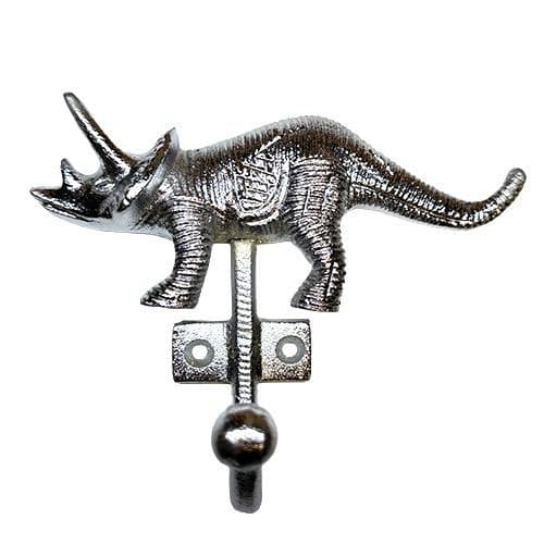 LARGE Dinosaur Trice Hook - SILVER