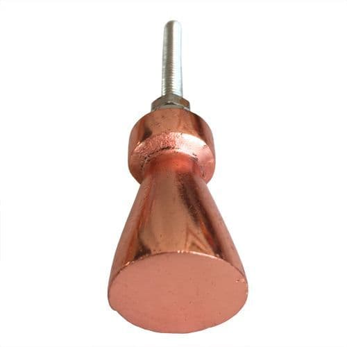 Long Rose Gold Knob