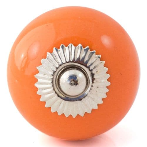 Lovely bright orange knob