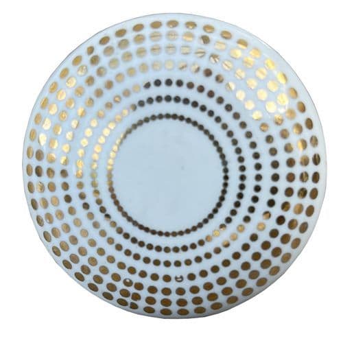 Metallic Dots Gold