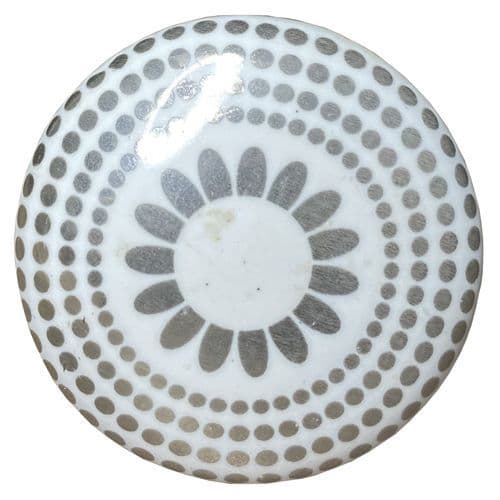 Metallic Flower, Silver
