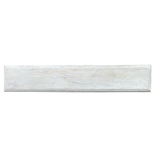 Modern Rectangular 5 Hook Board. White