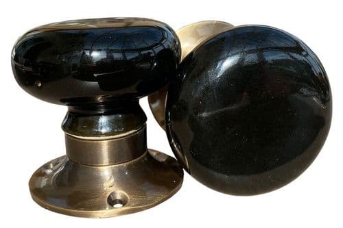 Mortice - Black Ceramic (bronze)