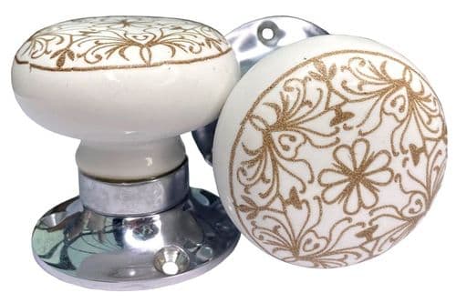 Mortice - Cinnamon (silver)