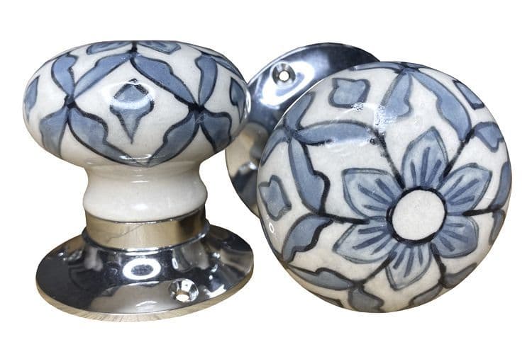 Mortice - Grey Intricate (Silver)