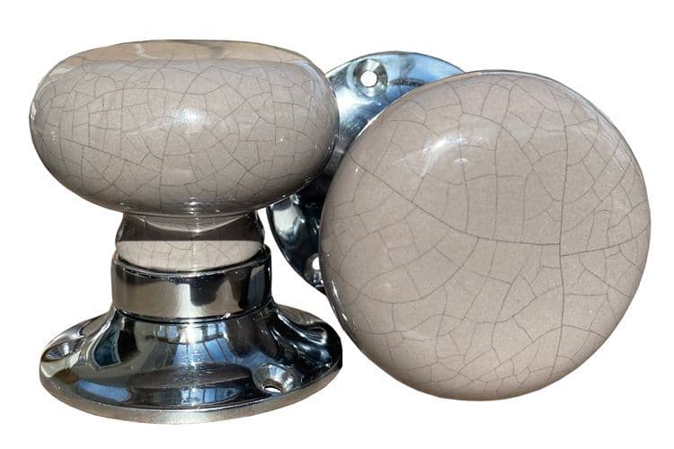 Mortice - Grey/Taupe Crackle (silver)