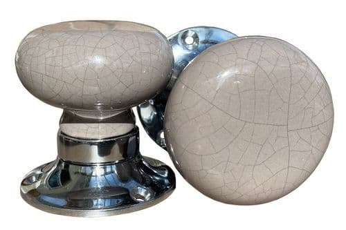 Mortice - Grey/Taupe Crackle (silver)