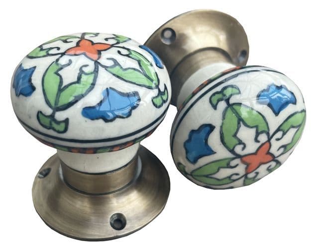 Mortice Knobs - Aztec 3 Bronze