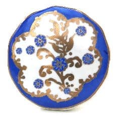 Oriental Blue/Gold Knob