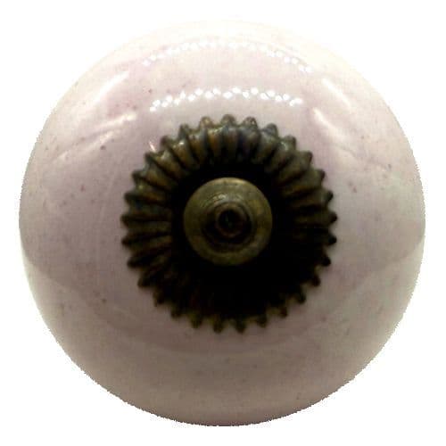 Pale Pink Knob to clear