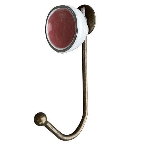 Pod Hook Pink and Silver Trim