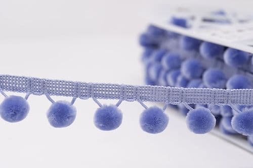 Pompom Trim - Violet