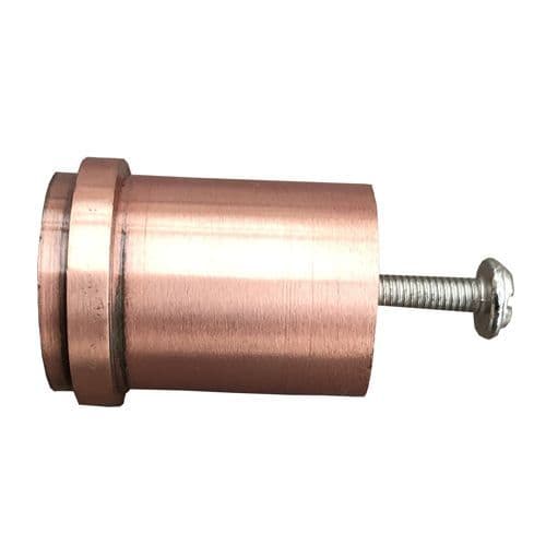 Rose Gold 23mm Raised Stub Pull