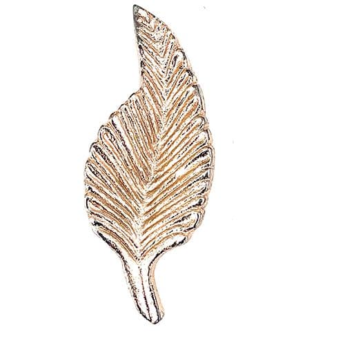 Rose Gold Leaf Pull