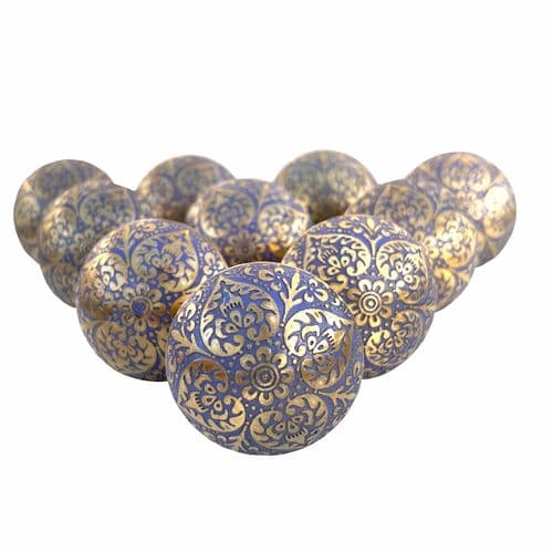 Set of 10 Brass Marrakesh Lilac/Mauve