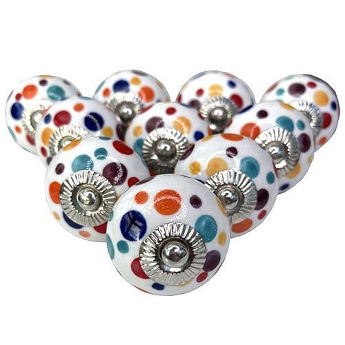 Set of 10 Candy Dots - Multi