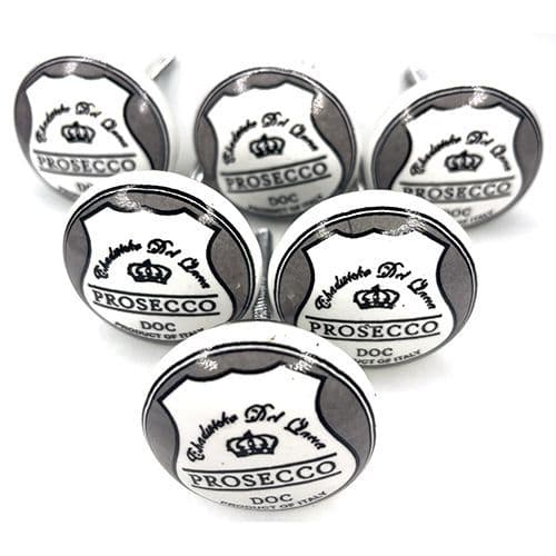 Set of 6 Prosecco Knobs