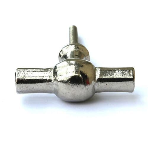 Silver Iron Toggle Pull
