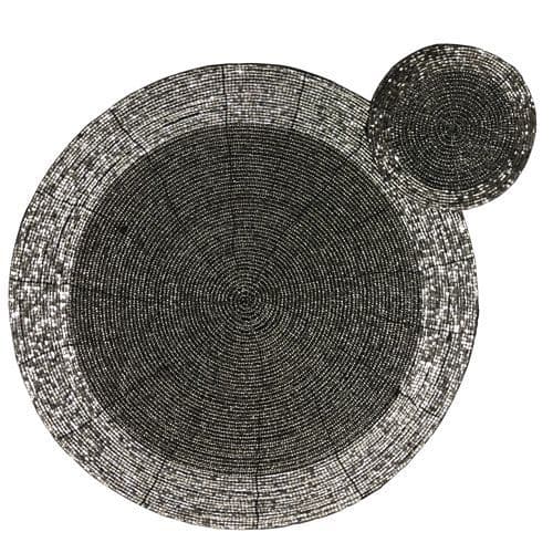 Silver Placemat and Coaster Set