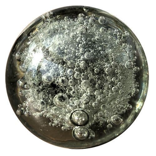 Smoky Bubble Glass Knob