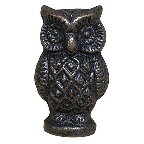 Standing Owl Knob Antique