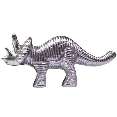 Triceratops Dinosaur - Silver