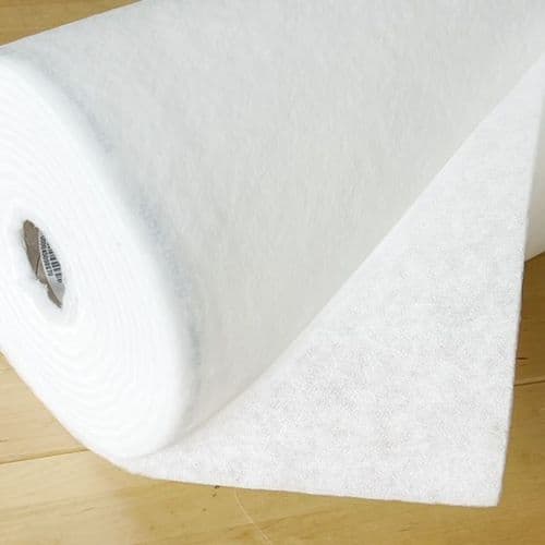 VH870 Iron-On Fusible Fleece 90cm wide - White