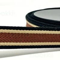 Vintage College - chestnut/taupe/black