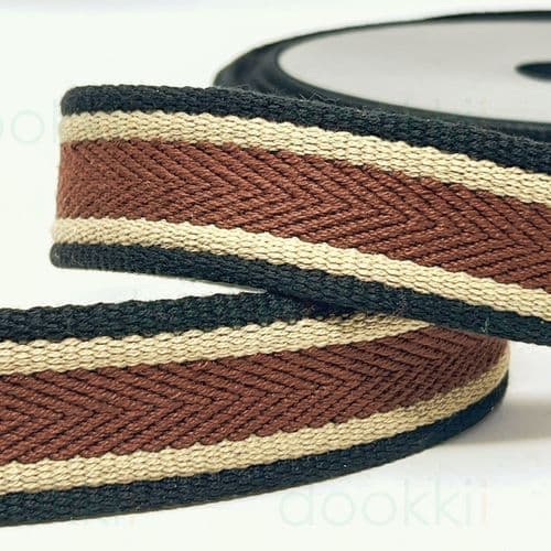 Vintage College - chestnut/taupe/black