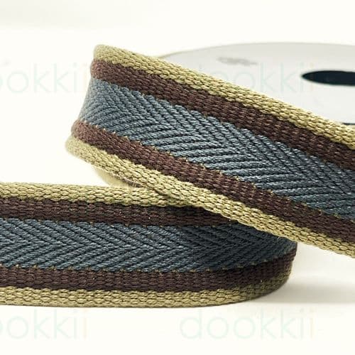 Vintage College - denim/brown/khaki