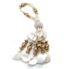 White Shell Tassel