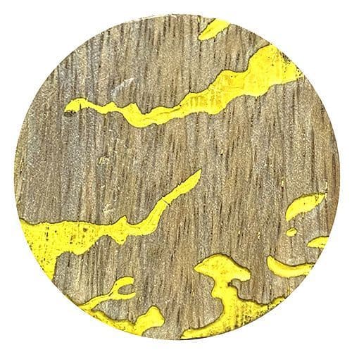 Wood yellow lightning