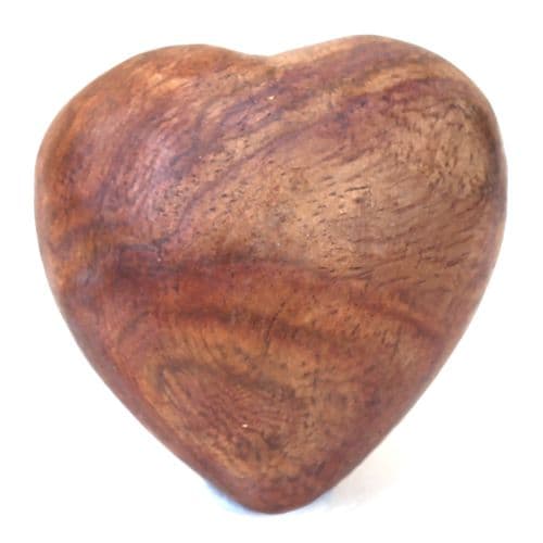 Wooden Heart Knob