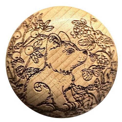 Wooden Knob - Little Doggo