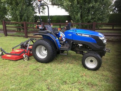 SOLD. XXXXXX. SOLIS 26 hp 4x4 compact tractor. XXXXXXSOLD