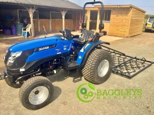 Solis 26 & 6ft Mounted Chain harrow