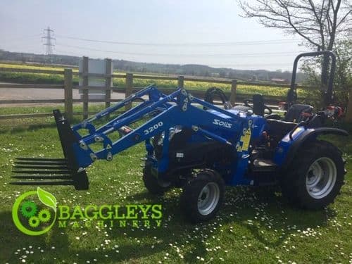 Solis 26 & Front loader Muck Fork