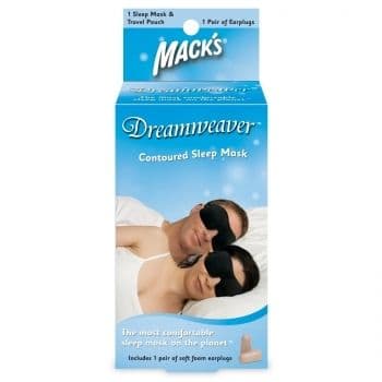 Mack's Dreamweaver (Black) with Soft Foam Earplugs