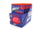 MACK'S PILLOWOSFT ORANGE KIDS EARPLUGS 6 PAIR PACK - 6 PACKS IN 1 MERCHANDISING TRAY