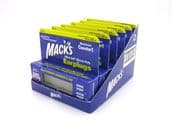MACK'S pilowosft EARPLUGS 2 pair PACK - 6 PACKS IN 1 MERCHANDISING TRAY