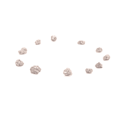 12 small Pyrite Cube Clusters