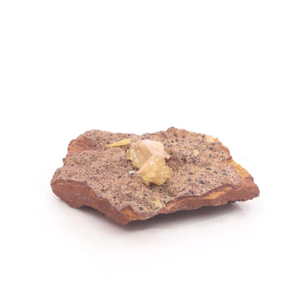 Adamite in Limonite Matrix