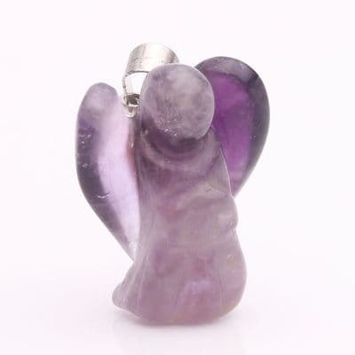 Amethyst Angel Pendant 3