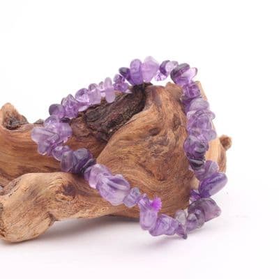 Amethyst Chip Bracelet  2