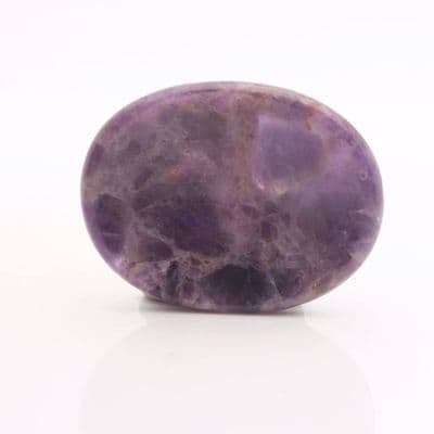 Amethyst Oval Worry Stone 12