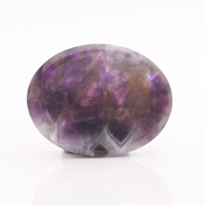 Amethyst Oval Worry Stone 8