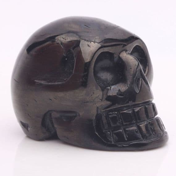 Anthracite skull