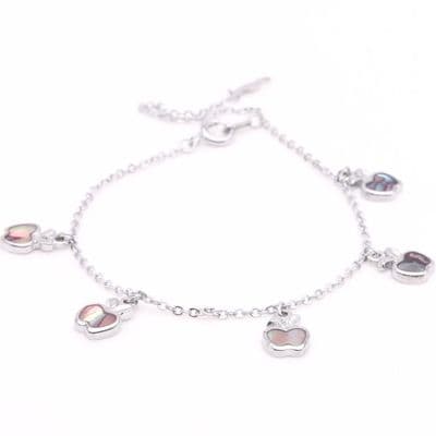 Apple shaped Paua Shell Bracelet 2