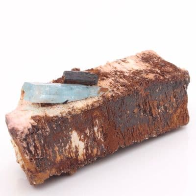 Aquamarine on Feldspar 41